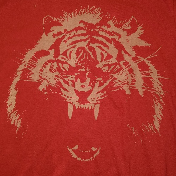 Glowees Tops - Glow in the dark Tiger shirt Unisex / Women